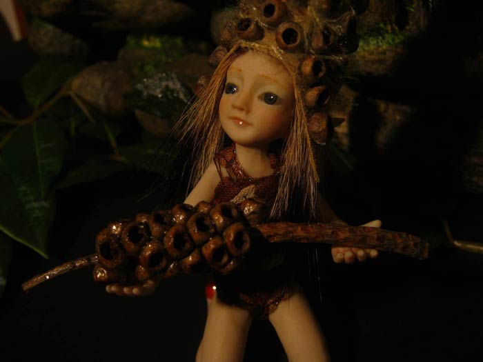 Ooak Pixie Ranien and magic Seeds